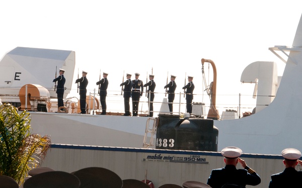 Coast Guard honors life, service of fallen shipmate