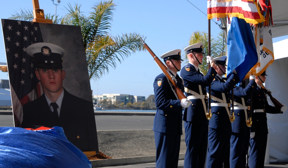 Coast Guard members honor life, service of fallen shipmate