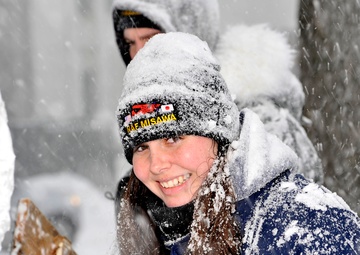 2014 Navy Misawa Snow Team continues sculpting for the 65th Annual Sapporo Snow Festiva