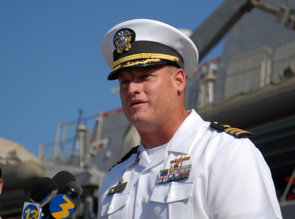 USS McFaul Homecoming