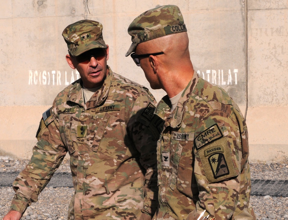 82nd SB-CMRE hosts generals at Kandahar