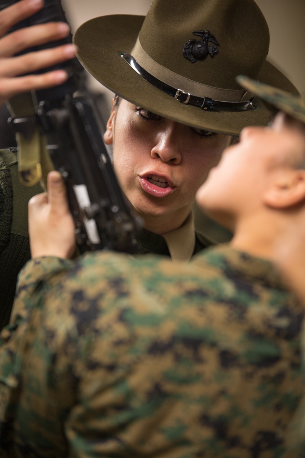 Discipline drilled into Marine recruits on Parris Island