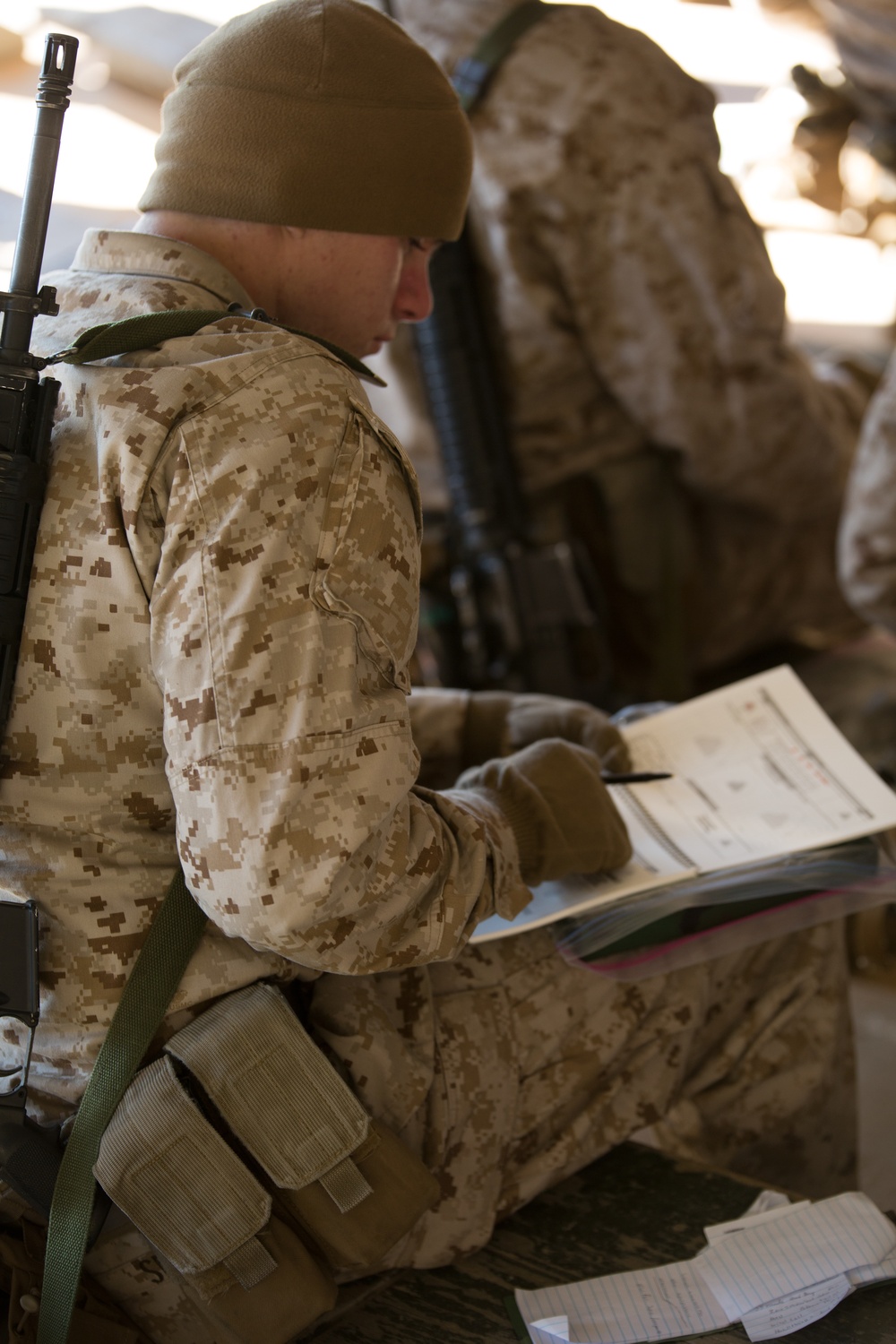 Parris Island primary marksmanship instructors train recruits to be basic Marine riflemen