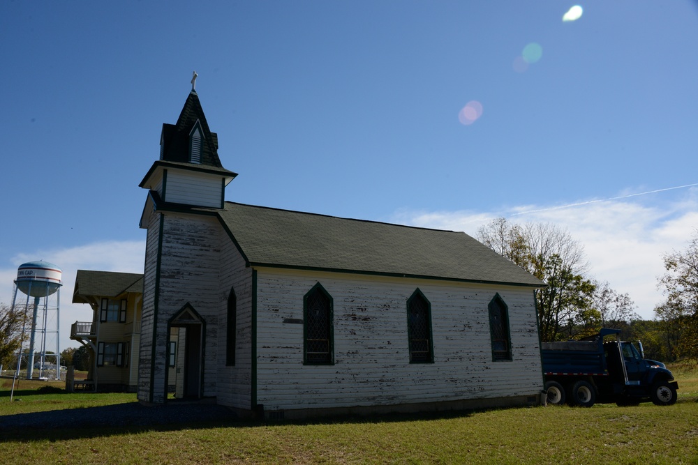 Chapel restoration at Fort Indiantown Gap