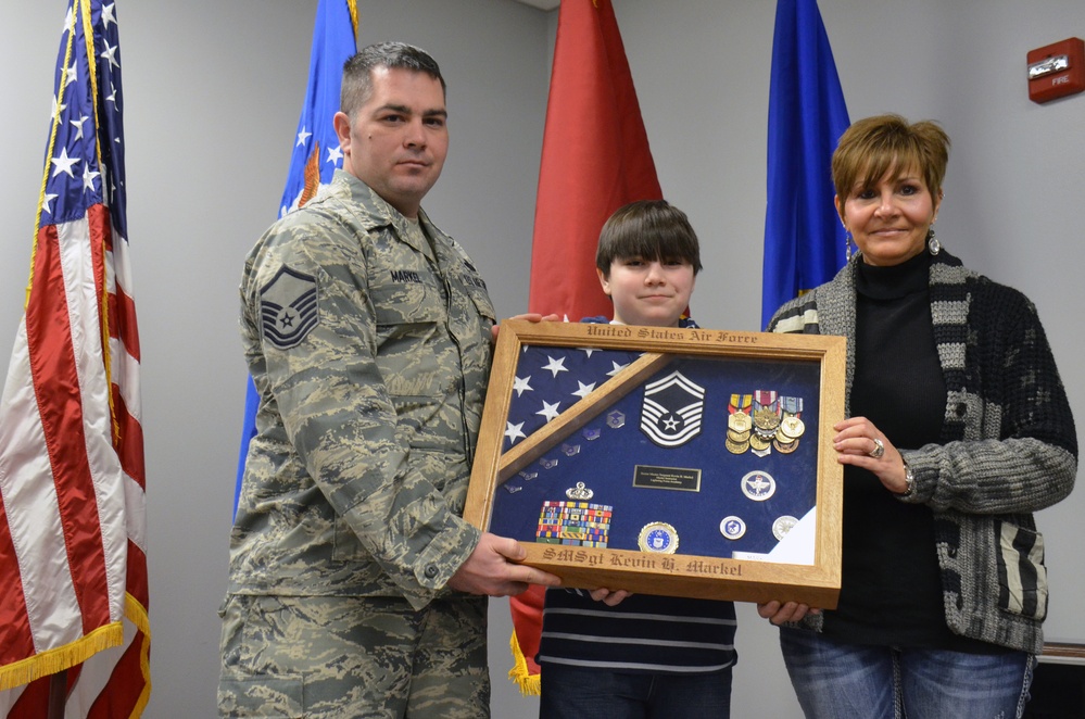 Lightning Force dedicates classroom to fallen Airman