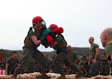 Throwing blows: CLR-15 units face off in PT competition