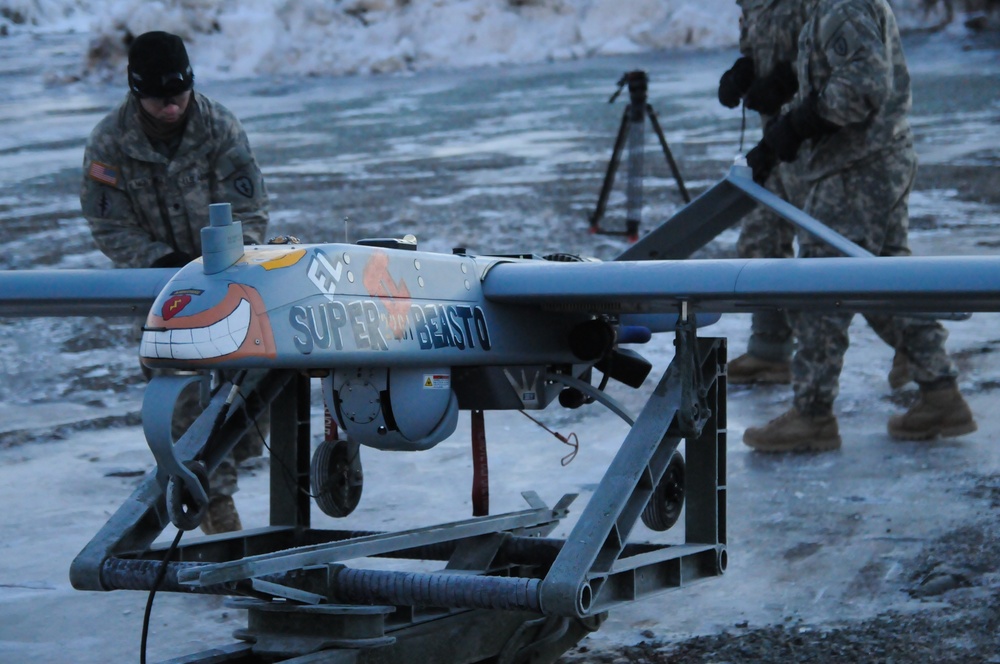 Spartan Brigade demonstrates UAS capabilities, partner with the Arctic Wolves Brigade for FTX