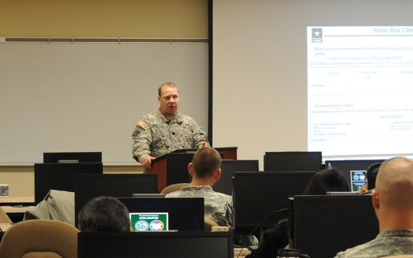 USAR MTT briefs OER revisions