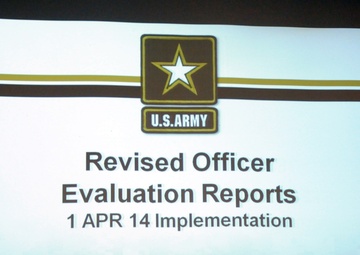 Significant changes in OERs effective April 1