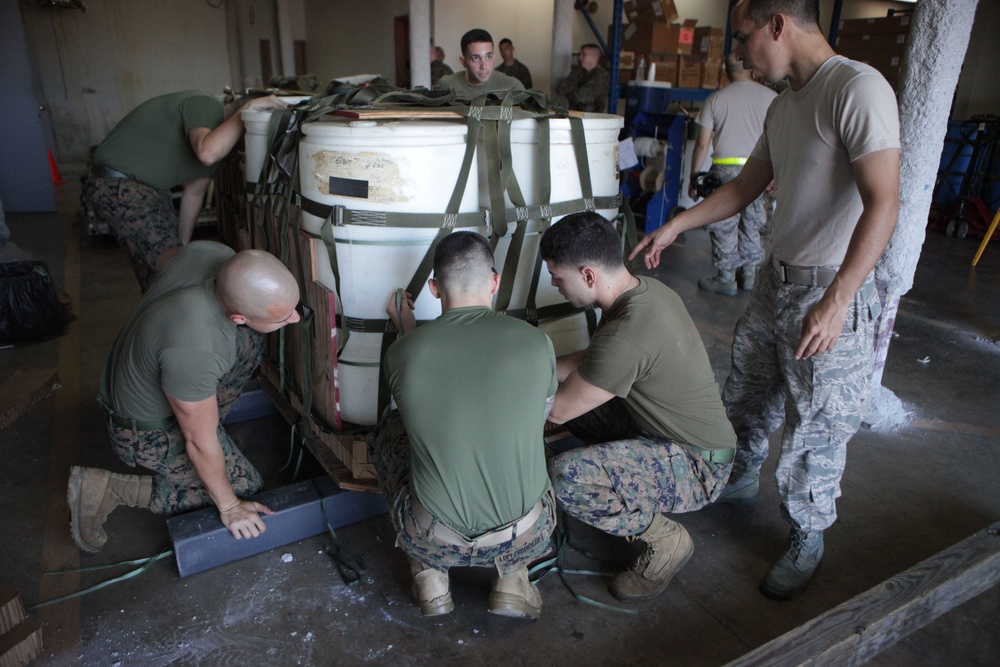 Landing Support Company Reserve Marines build unit cohesion and stronger morale during first combined drill