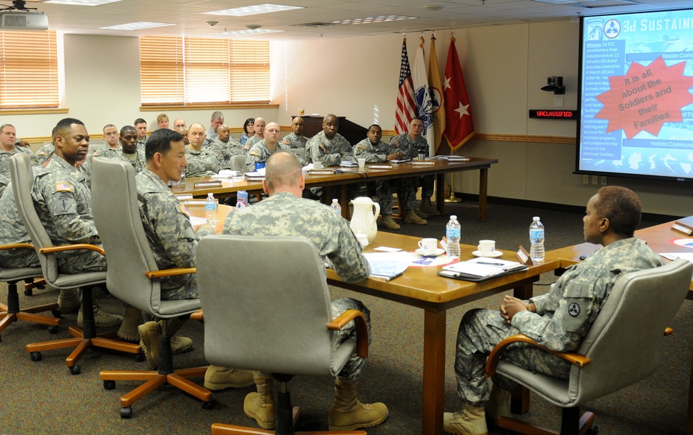 Chinn visits sustainers, highlights importance of rear detachment