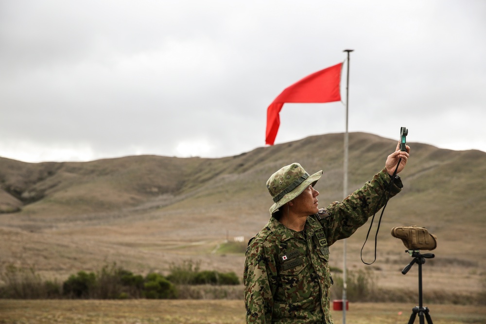 Marine Scout Snipers train JGDSF Fundamentals of Shooting