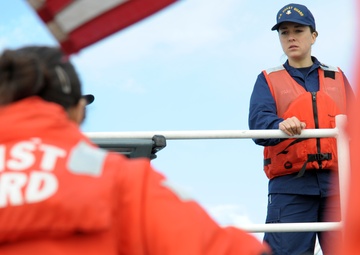 The Coast Guard Cutter Tern crew patrols Mavericks