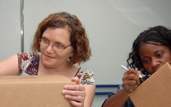 Addressing care packages