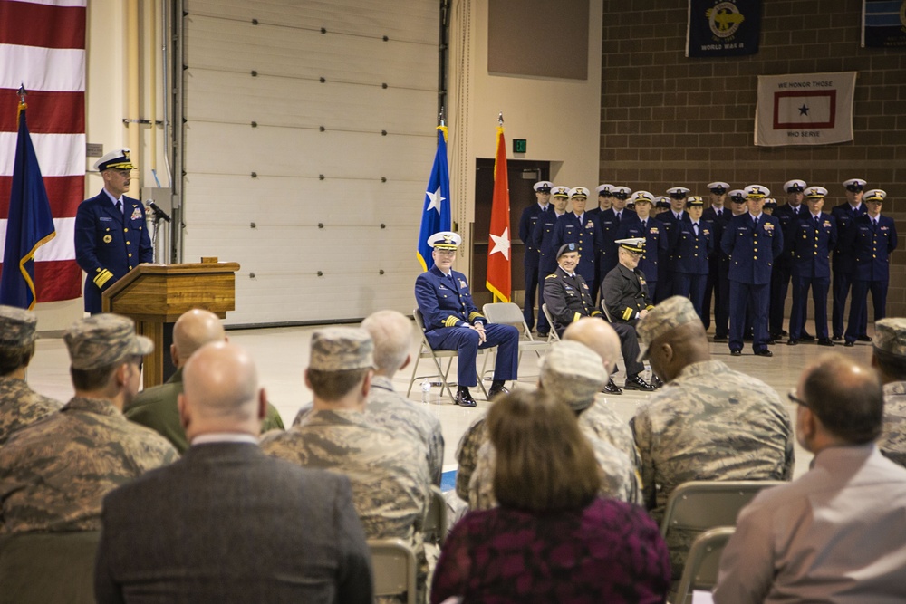US Coast Guard Sector Anchorage commemorates new facilities
