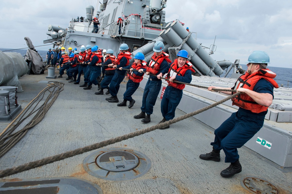 USS Stout operations