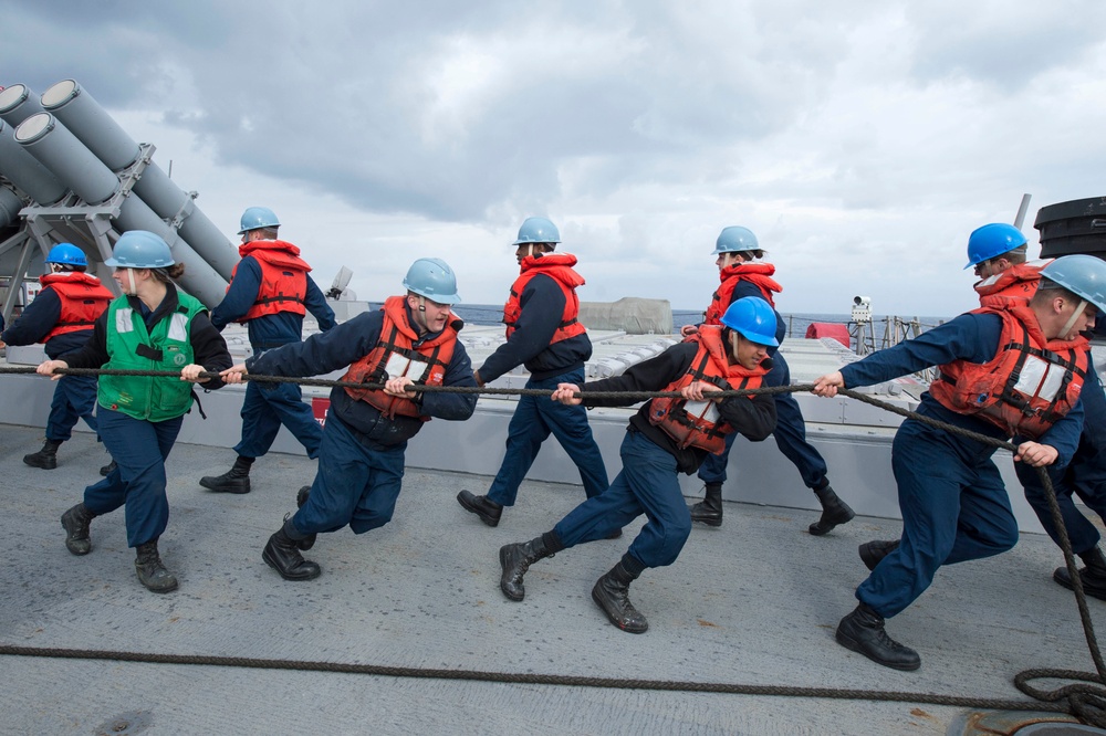 USS Stout operations