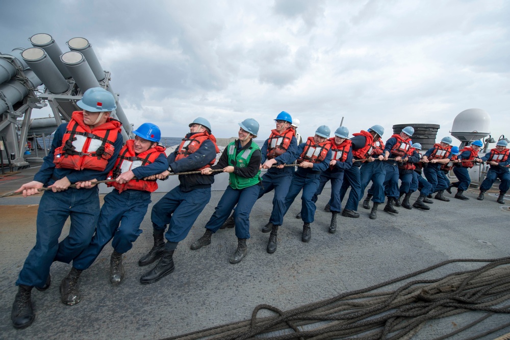 USS Stout operations