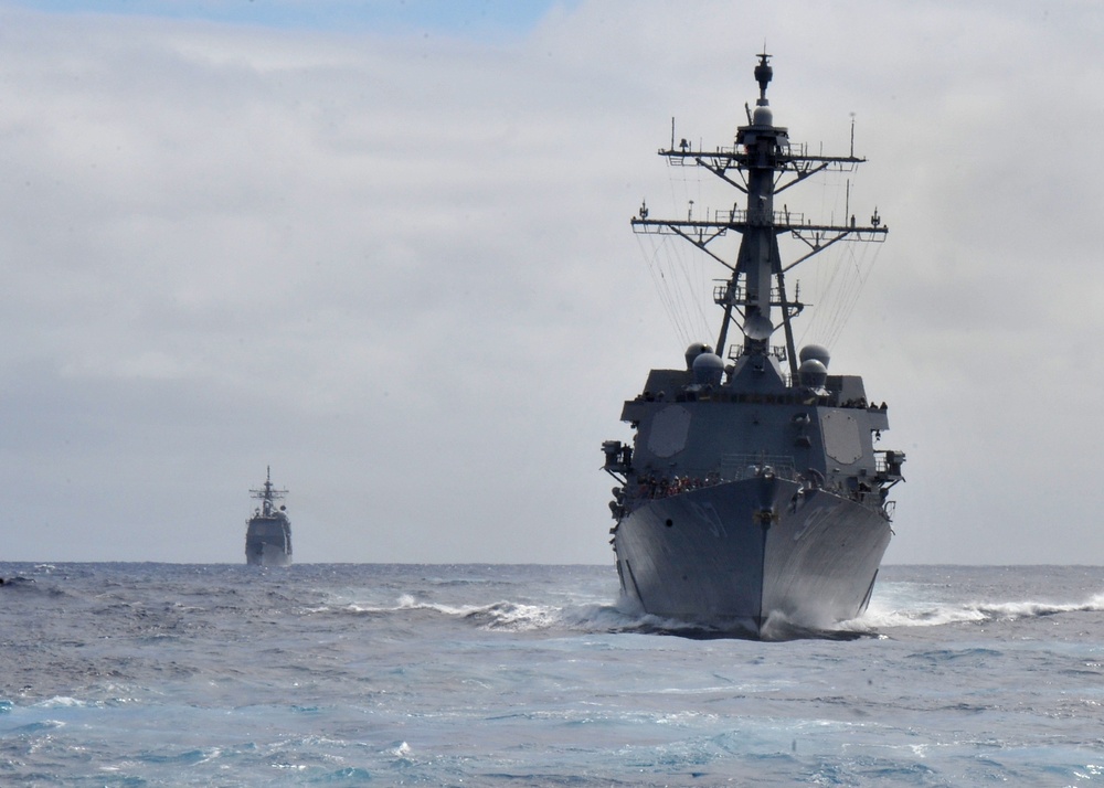 USS Cape St. George operations