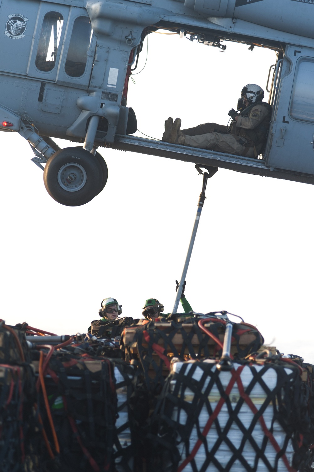 USS Harry S. Truman replenishment