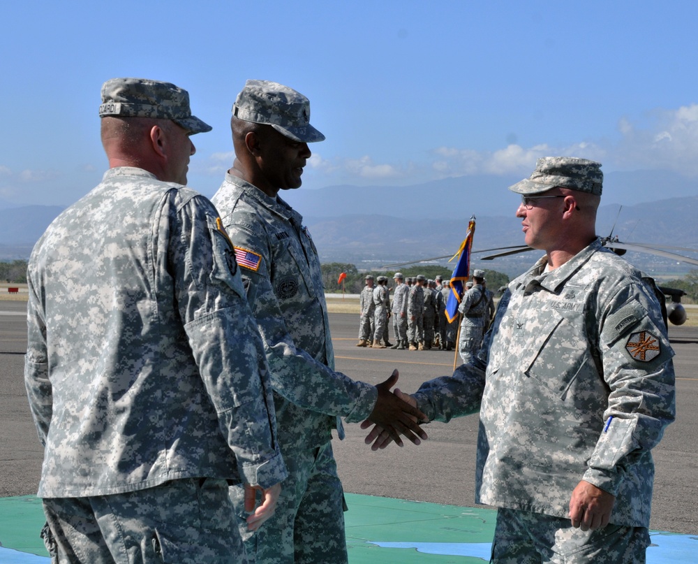 Joint Task Force-Bravo bids farewell to Command Sgt. Maj. Martin