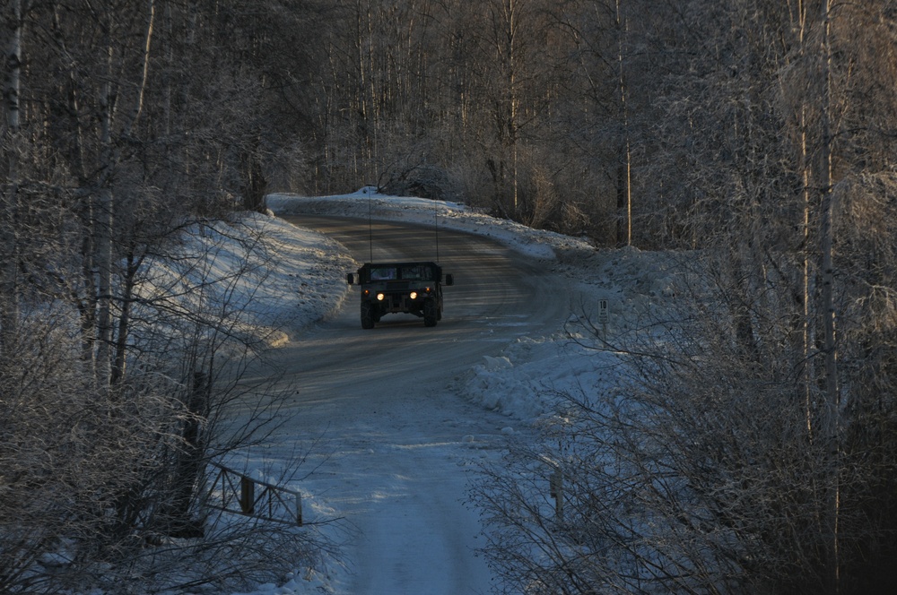 Spartan Steel Battalion artillerymen certify during Brigade winter FTX