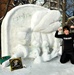 2014 Navy Misawa Snow Team makes progress on snow sculpture