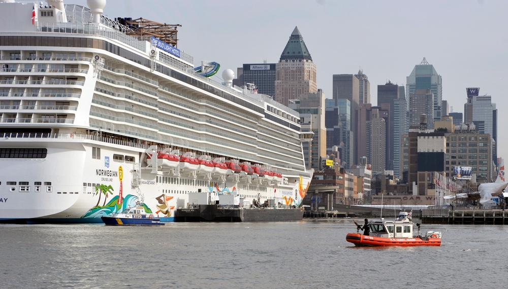 Coast Guard secures the Bud Light Floating Hotel