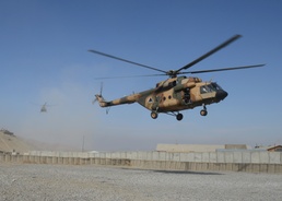 Afghan commandos, Afghan aviators hone tactical helicopter operations