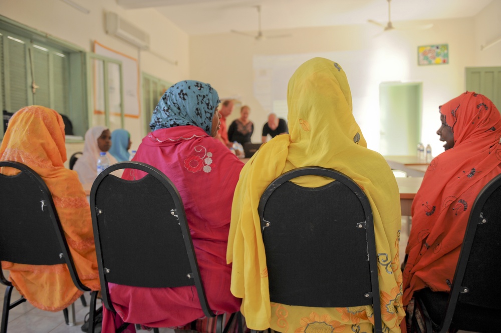 CJTF-HOA shares best health practices with Dikhil women