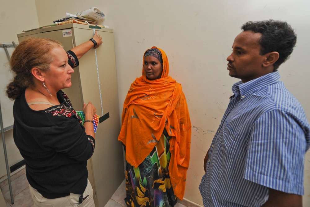 CJTF-HOA shares best health practices with Dikhil women