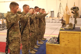 Hundreds remember soldier at Camp Marmal ceremony