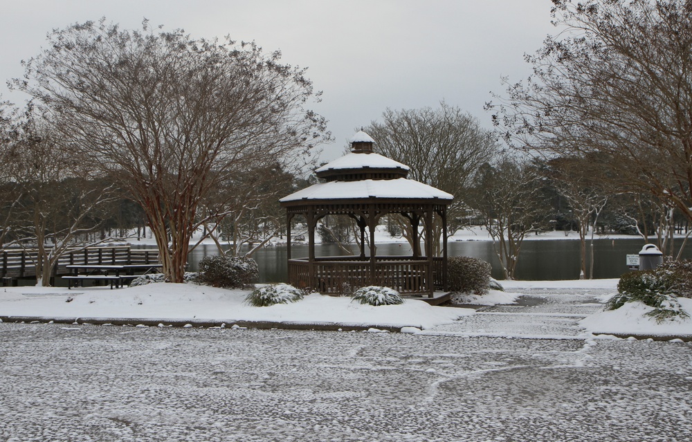 Snow day for Fort Jackson, SC causes base closure