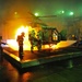 High risk flight deck firefighting training evolution