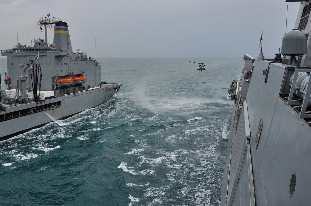 Vertical replenishment