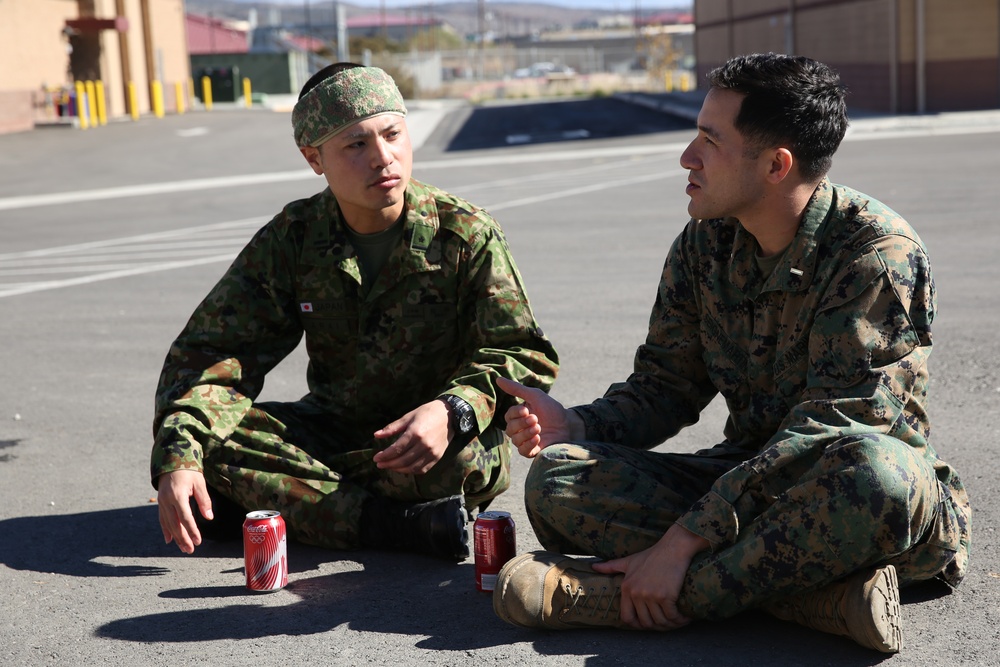 1st ANGLICO, JGSDF build camaraderie