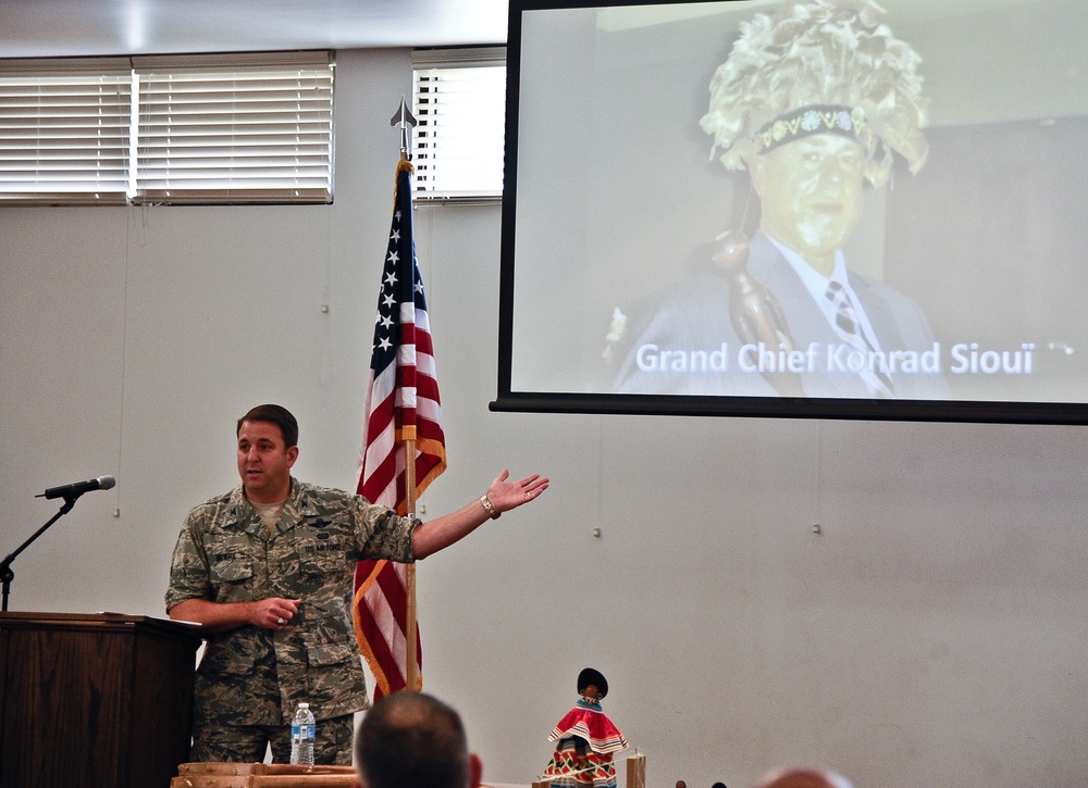 Airmen learn about diversity during lunch and learn