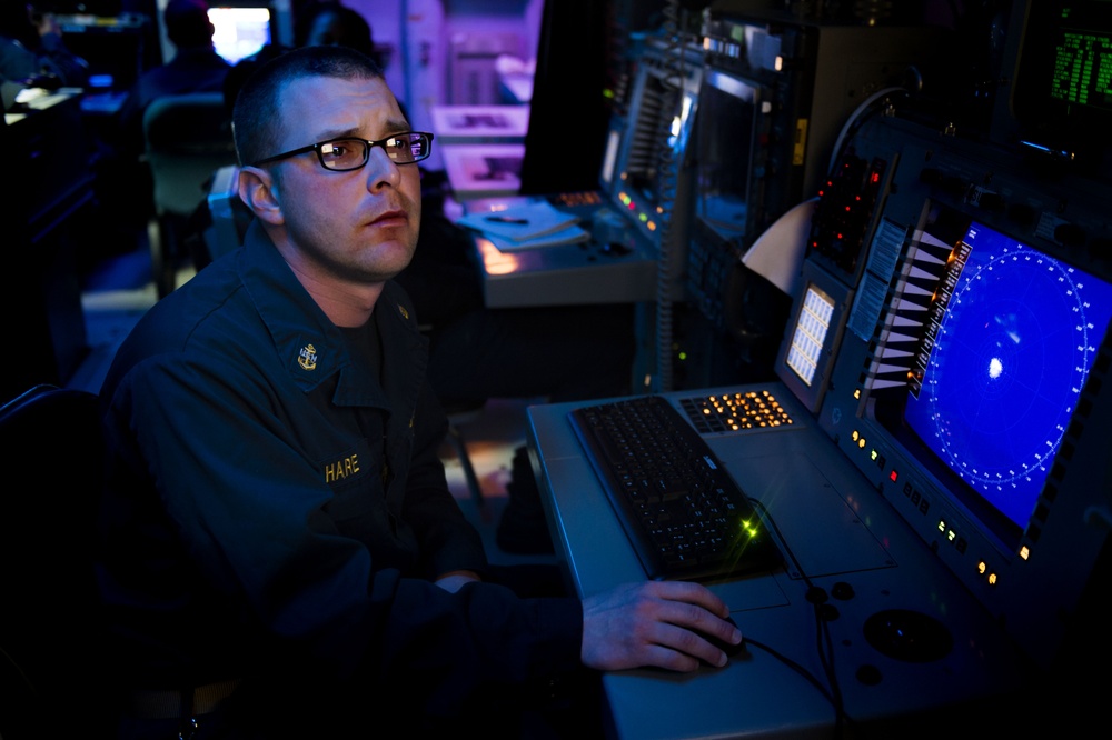 USS Donald Cook combat information center