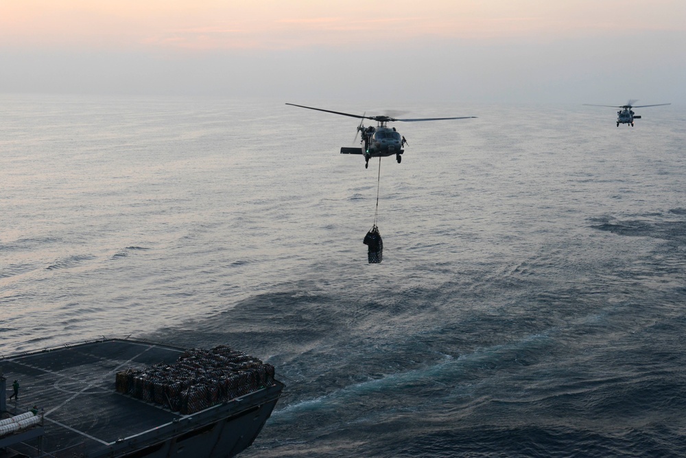 USS Harry S. Truman replenishment