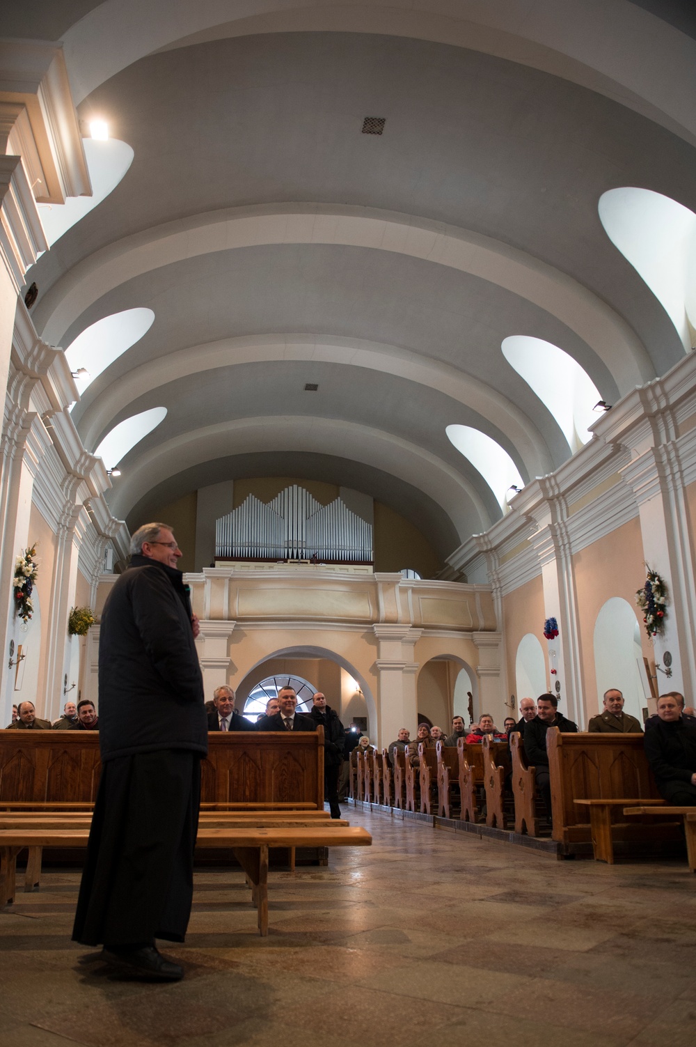 Secretary of defense visits Poland