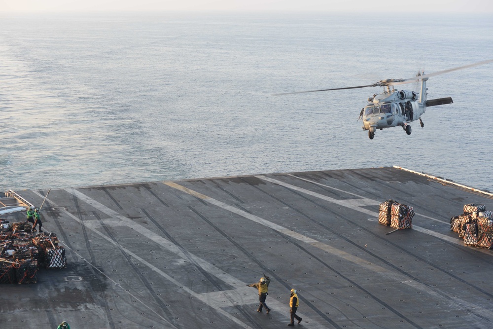 USS Harry S. Truman replenishment