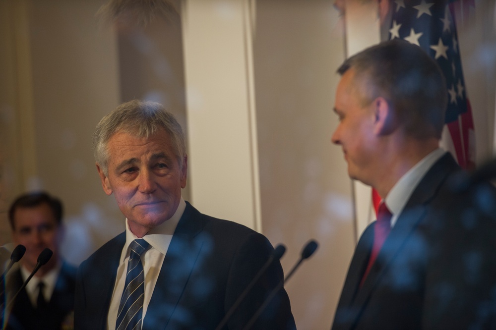 News conference in Germany