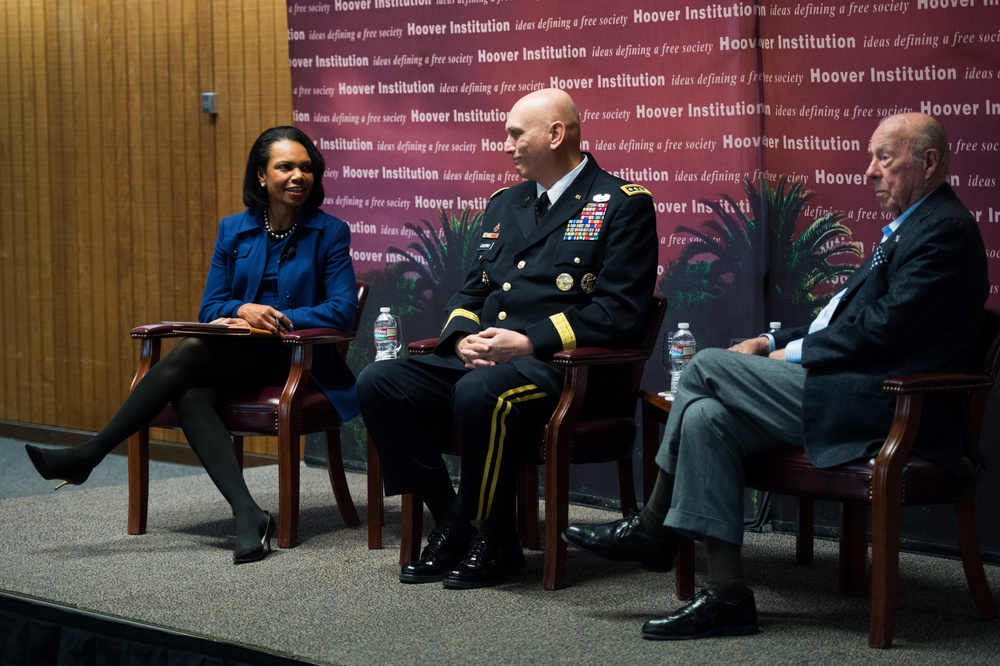 US Army Chief of Staff visits Stanford University