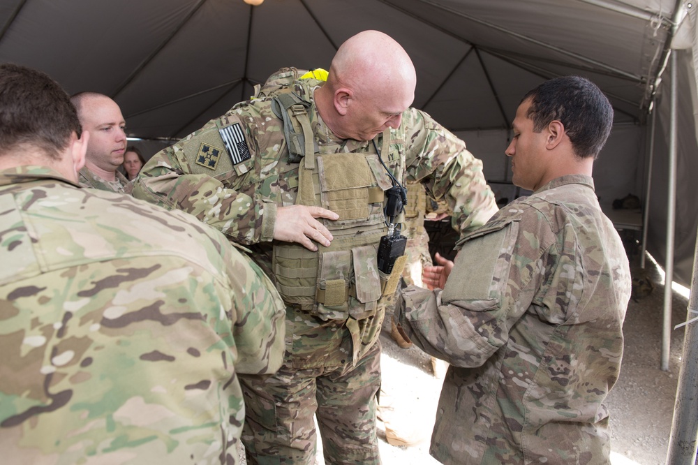 US Army Chief of Staff visits Fort Hunter Liggett