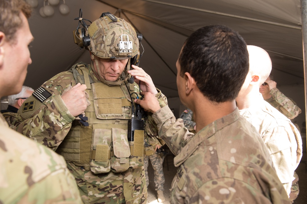 US Army Chief of Staff visits Fort Hunter Liggett