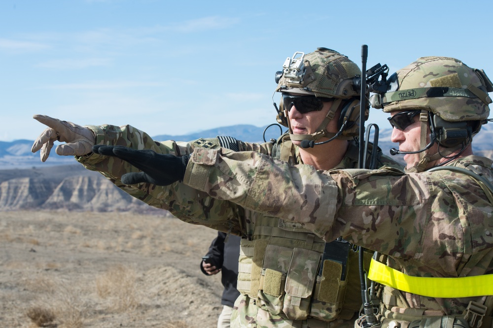 US Army Chief of Staff visits Fort Hunter Liggett