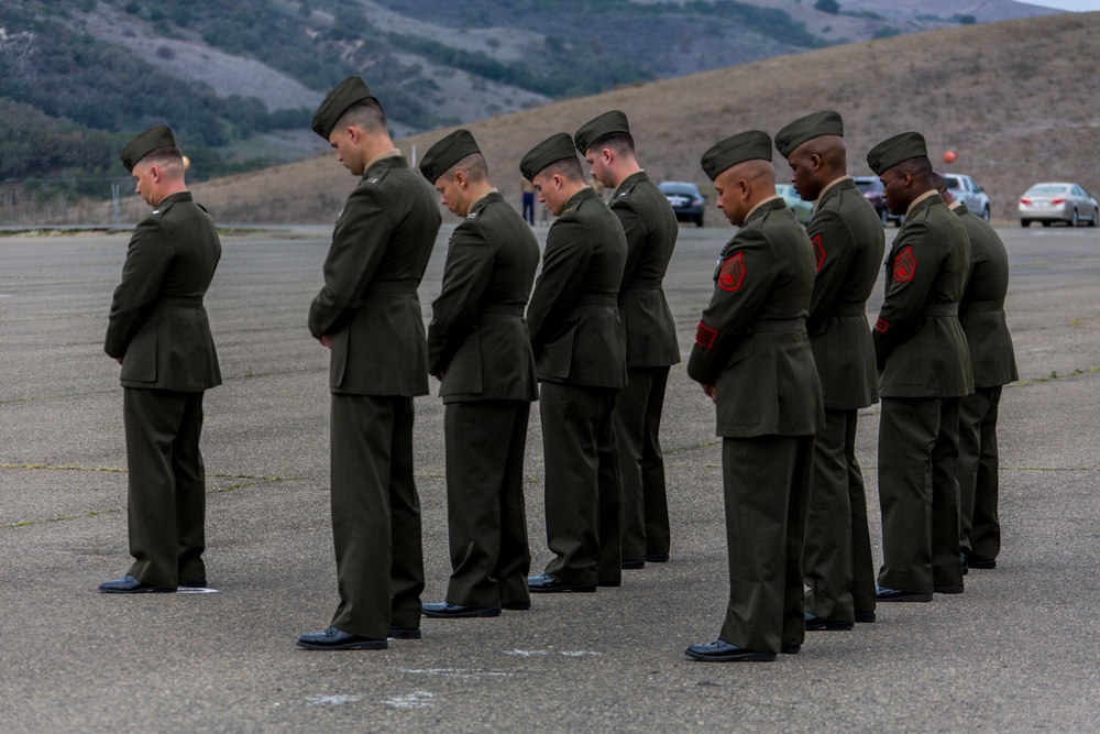 1st Marine Regiment Battle Colors re-dedication ceremony