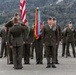 1st Marine Regiment Battle Colors re-dedication ceremony