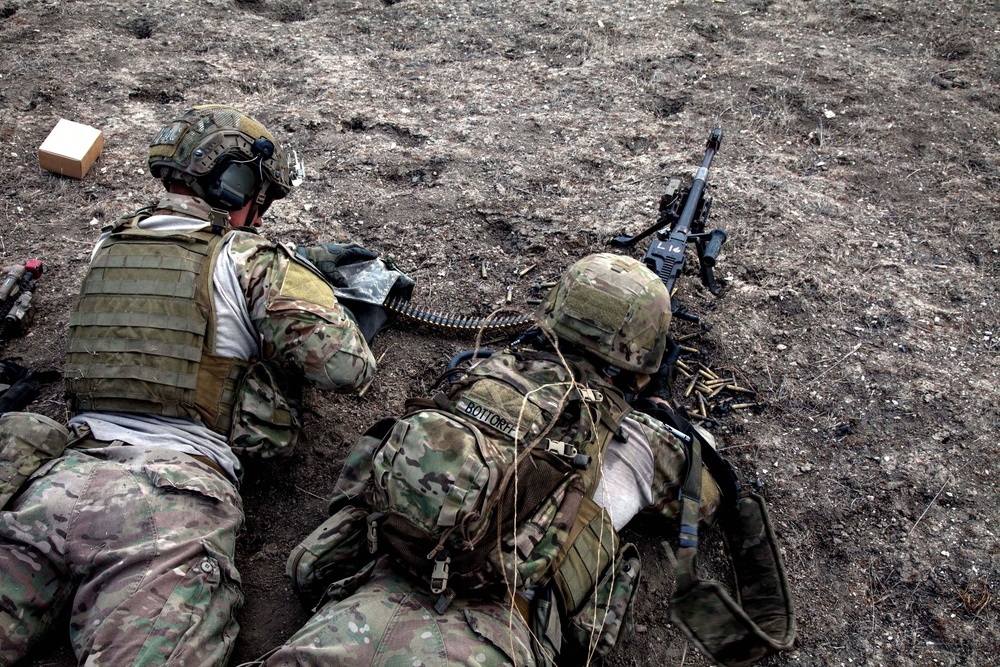 75th Ranger Regiment task force training