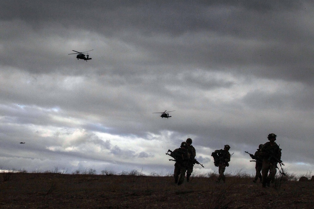 75th Ranger Regiment task force training